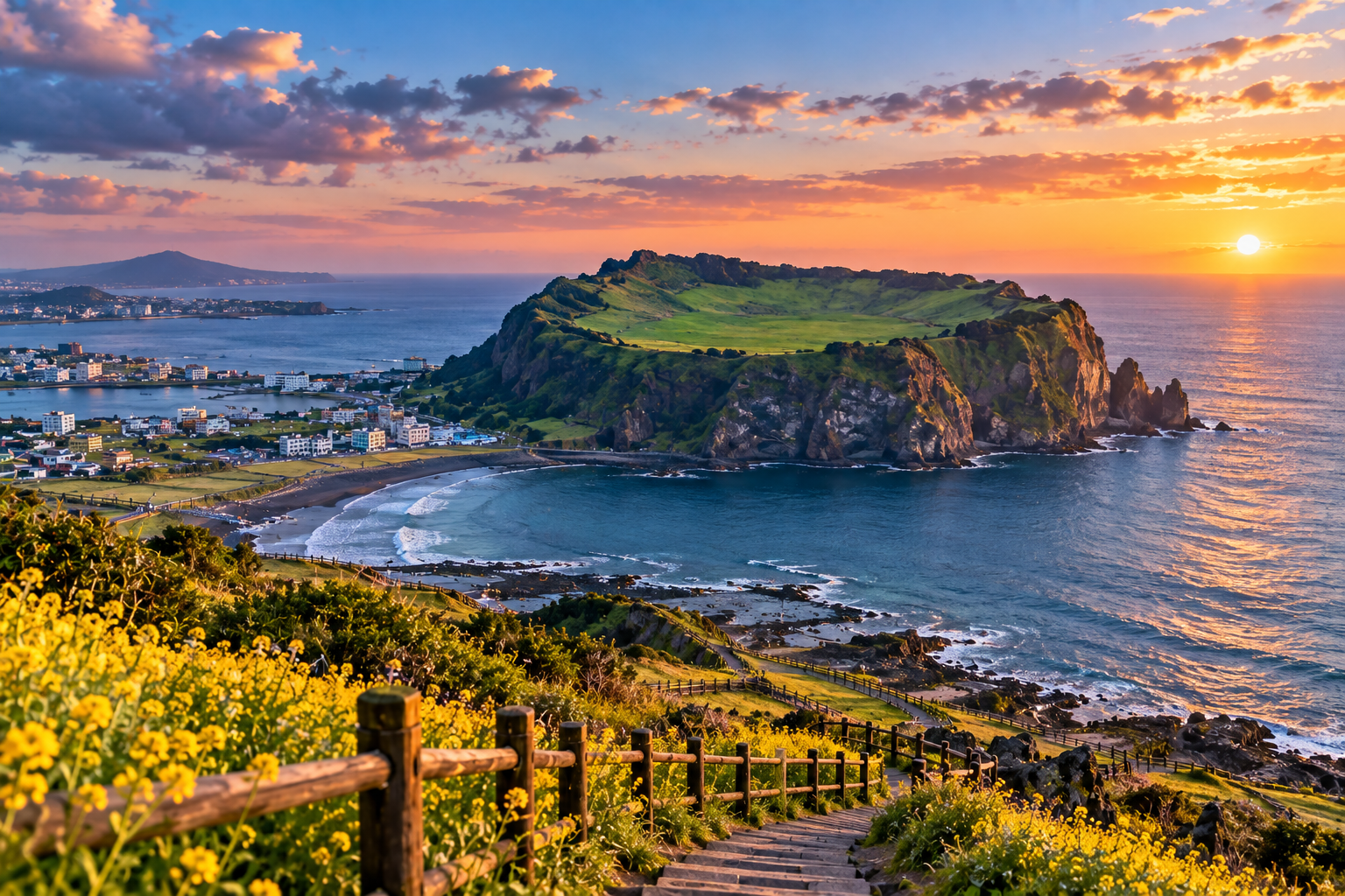Jeju Island — volcanic landscape and natural scenery