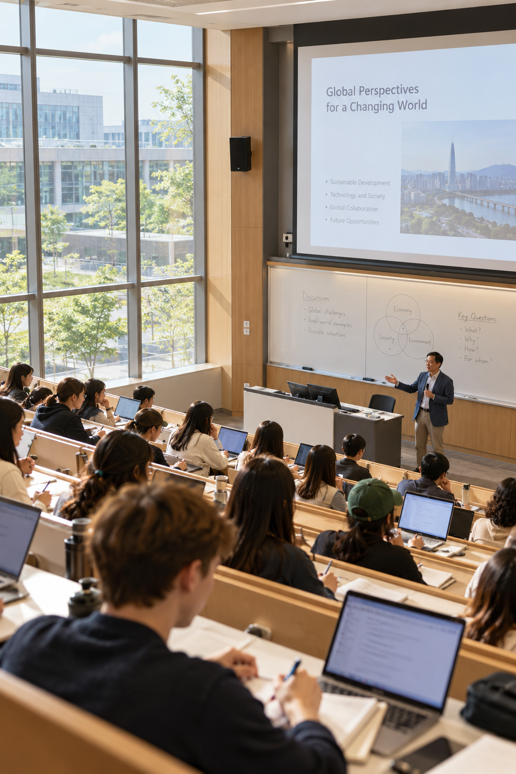 Student life in South Korea